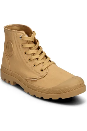 Palladium Mono Chrome Shoes Boots Ankle Boots Laced Boots Beige