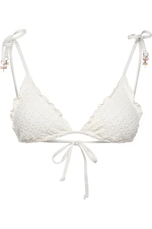 Seafolly Daydreamer Slide Tri Bikinit White