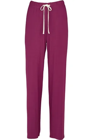 Missya Softness Wide Pant Pyjamahousut Olohousut Purple
