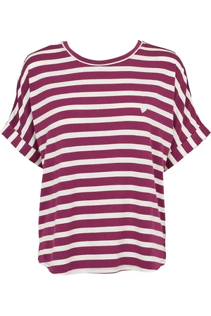 Missya Softness Stripe Ss T-Shirt Tops T-shirts & Tops Short-sleeved Multi/patterned