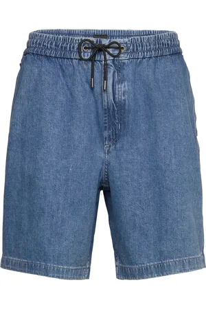 HUGO BOSS Sandrew-Shorts-Bo Bottoms Shorts Denim Blue