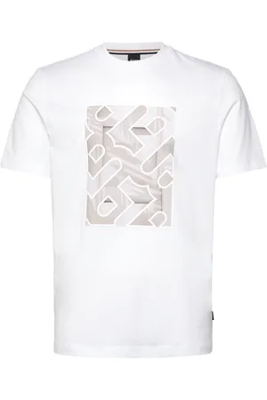 HUGO BOSS H-Taut 81 Designers T-shirts Short-sleeved White