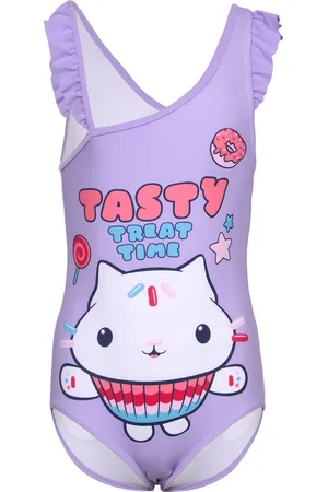 Gabbys Dollhouse Swimsuit Uimapuku Uima-asut Purple