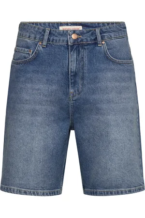 Revolution Loose-Fit Denim Shorts Bottoms Shorts Denim Blue