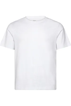 Weekday Boxy Heavyweight T-Shirt Tops T-shirts Short-sleeved White