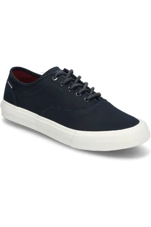 Tommy Hilfiger Th Hi Vulc Low Oxford Twill Matalavartiset Sneakerit Tennarit Navy