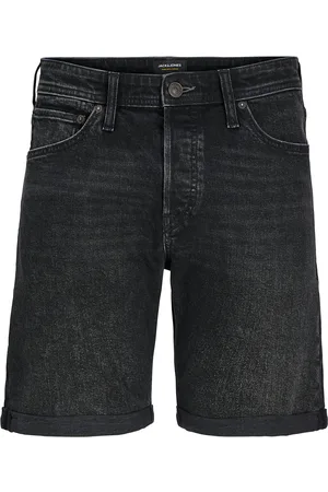 JACK & JONES Jjirick Jjioriginal Shorts Am 360 Sn Bottoms Shorts Denim Black Jack & J S