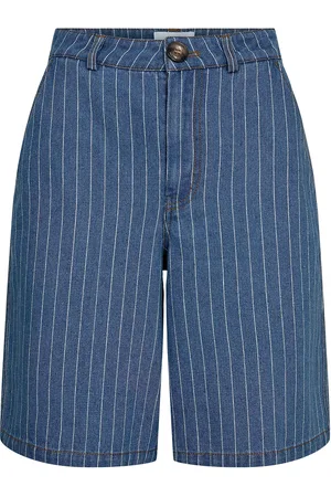 Numph Nulucie Shorts Bottoms Shorts Denim Shorts Blue
