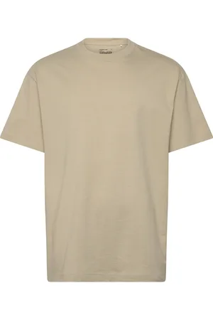 Weekday Over D Heavyweight T-Shirt Tops T-shirts Short-sleeved Beige