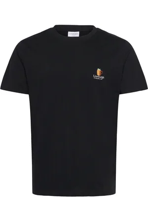 Lindbergh Cocktail Club Tee S/S Tops T-shirts Short-sleeved Black