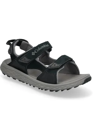 Columbia Konos Hiker 3-Strap Sport Summer Shoes Sandals Black
