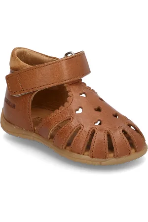 ANGULUS Sandals - Flat - Closed Toe Shoes Summer Shoes Sandals Brown