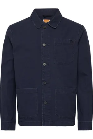 Timberland Washed Canvas Chore Jacket Designers Jackets Navy