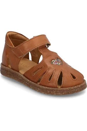 ANGULUS Sandals - Flat - Closed Toe Shoes Summer Shoes Sandals Brown