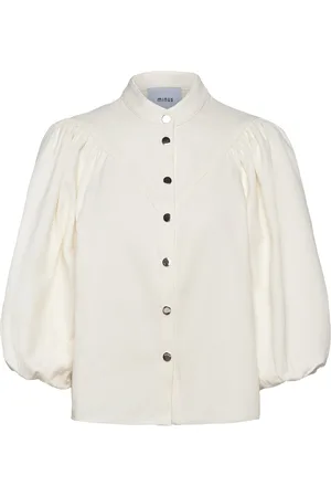 Minus Mssigga Shirt Tops Blouses Short-sleeved White