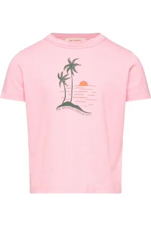 The Animals Observatory Big Rooster Kid T-Shirt Pink 14Y Tops T-shirts Short-sleeved Pink