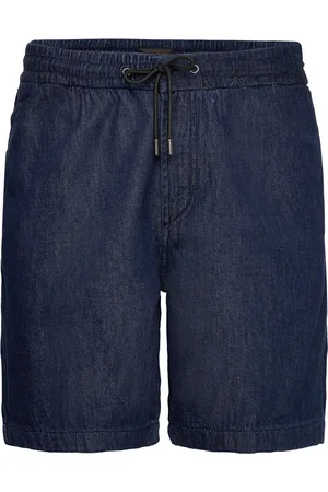 HUGO BOSS Sandrew-Shorts-Bo Bottoms Shorts Denim Blue
