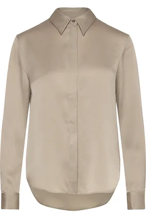 Tiger of Sweden Celsa Tops Blouses Long-sleeved Beige