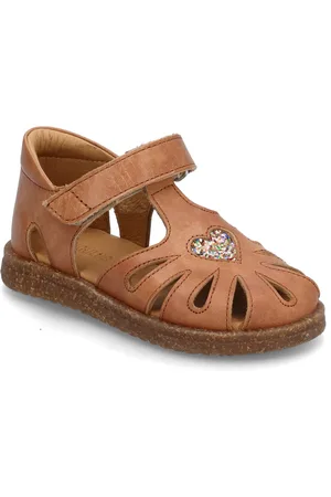 ANGULUS Sandals - Flat - Closed Toe Shoes Summer Shoes Sandals Brown
