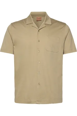 MOS MOSH Gallery Mmgmarco Cuban Ss Shirt Tops Shirts Short-sleeved Green