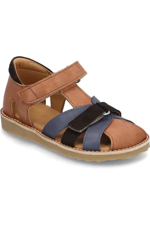 ANGULUS Sandals - Flat - Closed Toe Shoes Summer Shoes Sandals Multi/patterned