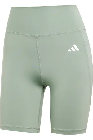 adidas Opt Ess St 7In Sport Women Sport Clothing Sport Tights Sport Training Tights Green