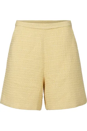 Numph Nuindia Shorts Bottoms Shorts Casual Shorts Yellow