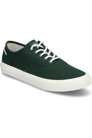 Tommy Hilfiger Th Hi Vulc Low Oxford Twill Matalavartiset Sneakerit Tennarit Green