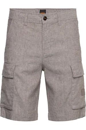 HUGO BOSS Sisla-9-Cargo-Shorts Bottoms Shorts Cargo Shorts Beige