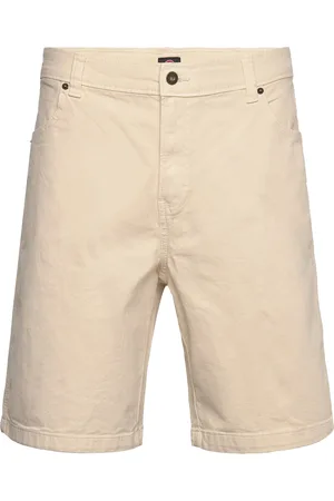 Dickies River Ranch Work Short Bottoms Shorts Denim Cream