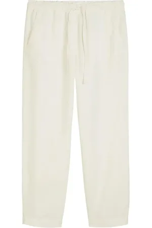 Marc O’ Polo Woven Pants Bottoms Trousers Straight Leg Cream