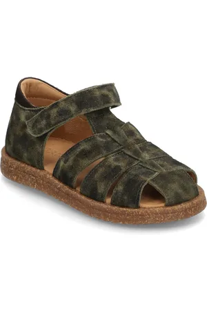 ANGULUS Sandals - Flat - Closed Toe Shoes Summer Shoes Sandals Green