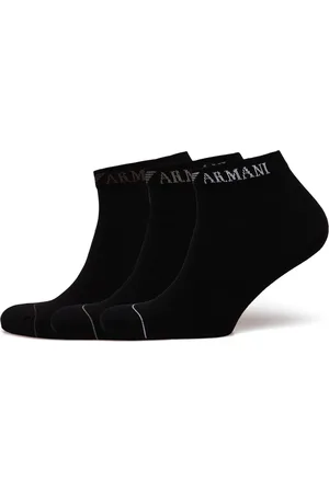 Emporio Armani Socks Set Nilkkasukat Lyhytvartiset Sukat Black