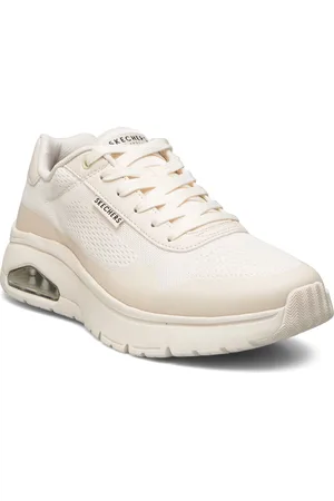 Skechers Men Uno Flex Matalavartiset Sneakerit Tennarit White