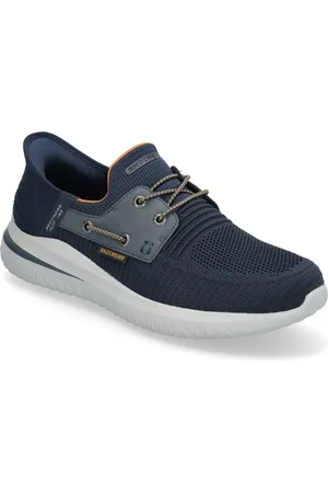 Skechers Mens Delson 3.0 Roth Matalavartiset Sneakerit Tennarit Navy