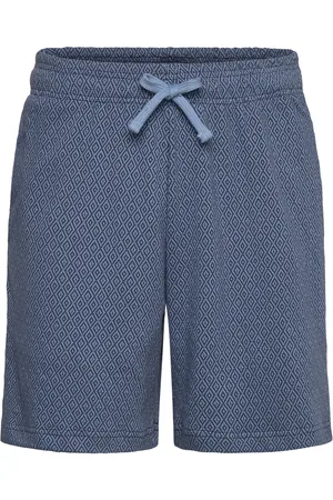 Revolution Jaquard Shorts Bottoms Shorts Casual Blue