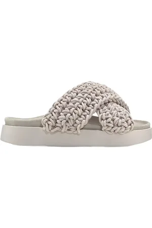 INUIKII Woven Matalapohjaiset Sandaalit Grey