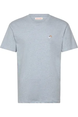 Revolution Application T-Shirt Tops T-shirts Short-sleeved Blue