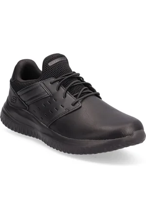 Skechers Mens Delson 3.0 - Ezra Matalavartiset Sneakerit Tennarit Black