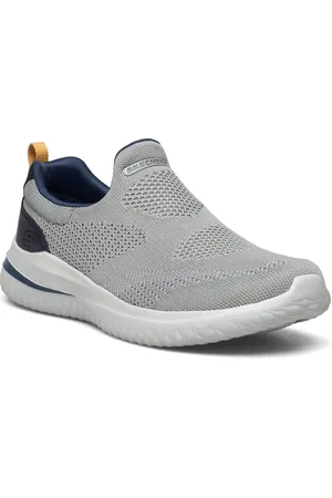 Skechers Mens Delson 3.0 - Fairfield Tennarit Sneakerit Grey