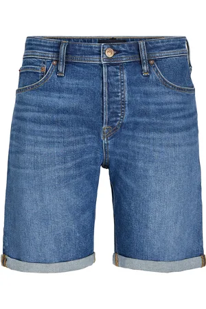 JACK & JONES Jjirick Jjioriginal Shorts Am 360 Sn Bottoms Shorts Denim Blue Jack & J S