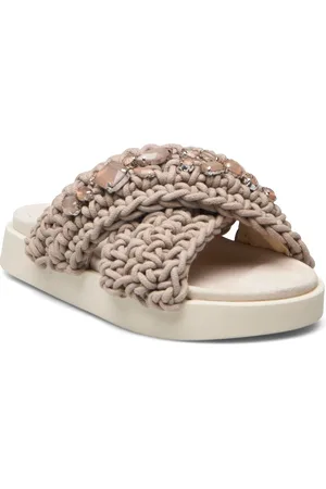 INUIKII Woven St S Matalapohjaiset Sandaalit Beige