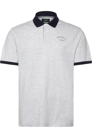 Hackett Heritage Ess Polo Designers Polos Short-sleeved Grey