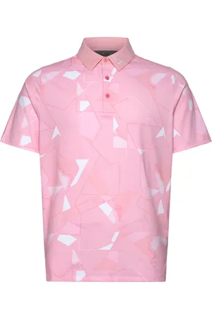 Callaway Kick Flip Print Polo Sport Sport Clothing Sport Tops Sport Polos Sport Short-sleeved Polos Pink