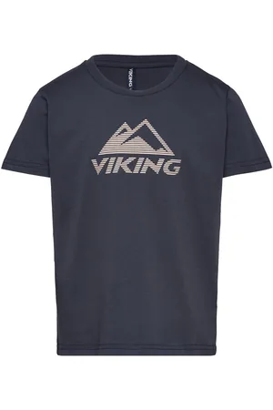 Viking Funtime T-Shirt Sport T-shirts Short-sleeved Navy