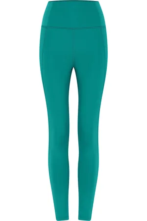 GIRLFRIEND COLLECTIVE Compressive High-Rise Legging, 7/8 Sport Women Sport Clothing Sport Tights Sport Training Tights Green