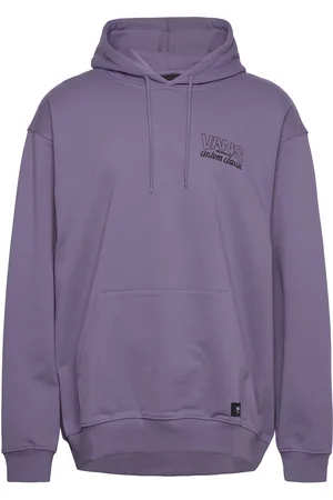 Vans Shop Front Pullover Sport Sport Clothing Sport Sweat-shirts & Hoodies Sport Hoodies Purple