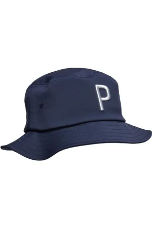 PUMA Bucket P Hat Accessories Headwear Bucket Hats Navy