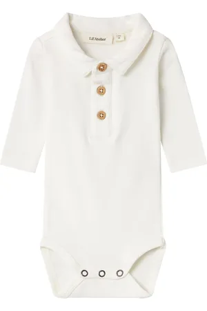 Lil Atelier Nbmfundo Ls Slim Body Lil Bodies Long-sleeved White