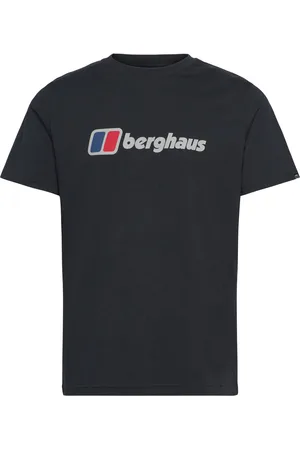 Berghaus Bg M Class Xl-Logo Tee Sport Men Men Sports Clothes Sport Tops Sport T-shirts Black